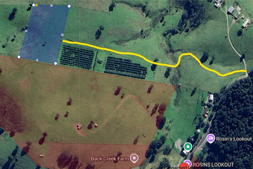 Orchard walk out map